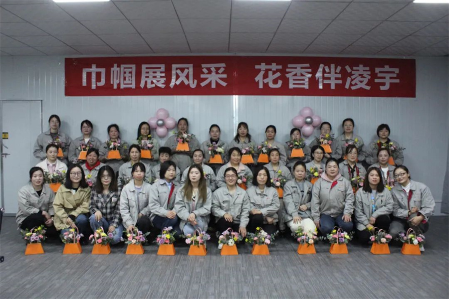 玫瑰亦鏗鏘，凌宇女工有力量！